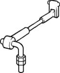 Knorr-bremse KX1037/1 - Brat / bieleta suspensie, stabilizator - KNORR-BREMSE-KX1037/1 (KNORRBREMSEKX10371)