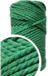Snowy Yarn Pamut zsinór makramékhoz 4 mm, zöld 250 gramm, 3PLY (zielony)