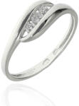 Gold rings AU87121 - 14 K arany női köves gyűrű Méret: 54 (AU87121)