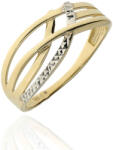 Gold rings AU87344 - 14 K arany női köves gyűrű Méret: 60 (AU87344)