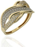 Gold rings AU87343 - 14 K arany női köves gyűrű Méret: 65 (AU87343)