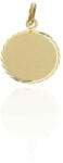Gold pendants AU87306 - 14 K arany gravírozható medál (AU87306)