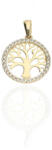 Gold pendants AU87310 - 14 K arany életfa medál (AU87310)