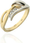 Gold rings AU87136 - 14 K arany női köves gyűrű Méret: 52 (AU87136)