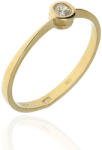 Gold rings AU87148 - 14 K arany női solitaire gyűrű Méret: 55 (AU87148)