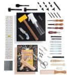 Tandy Leather Set atelier pentru pielarie Tandy Leather - Workshop Starter Set, peste 20 de unelte esentiale (55405-00)