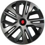 AutoHelix MSA Set 4 capace roti 14 inchi (R14) compatibile SUZUKI, Model Raven Grafit (RavGR67)