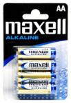 Maxell ceruza AA (LR6) alkáli elem bl/4 (MAXELL-LR6-4)