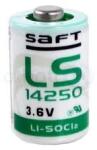Saft lithium elem 3, 6V 1/2 AA (1/2 ceruza) LS14250 (SAFT-LS14250)