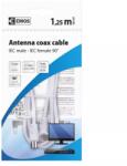 EMOS Antenna koax kábel 90° 1, 25m SD3101 (SD3101)