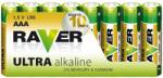 RAVER Ultra alkáli mikró elem AAA(LR03) fóliás/8 B79118 (B79118)