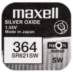 Maxell 364 ezüst-oxid gombelem (SR621, 1175) (MAXELL-364)