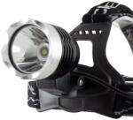 Trixline 10W-os akkus fejlámpa CREE T6 LED+ 2 x18650 Li-ion akkuval (BC-TR-A211)