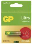 GP Batteries Ultra G-TECH alkáli AAA mikró elem (LR03) bliszteres/6 , B0211V, GP24AU (B0211V)