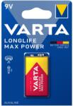VARTA Longlife Max Power 9V elem (6LR61) bl/1 4722 (VARTA-4722)