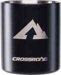 Crossroad CARABINER MUG 350 Fekete, Fehér (CARABINER MUG 350-U26A)