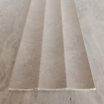  Lamella, hullámos felülettel, WPC, 290x19, 3 cm - Nordic Gray (MR-50093)