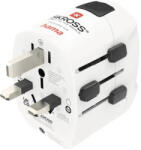 Hama Adaptor Hama World Travel Pro , 3 pini 7A, 2xUSB (223474)