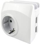 STROHM Adaptor priză Strohm 3680W cu încărcare USB max. 2100 mA (SM-AD1)