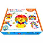  Pom Pom Art: Pompomos kreatív készlet csipesszel kicsiknek (P0160-7789)
