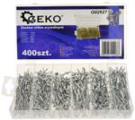 Geko Alumínium popszegecs készlet 400db, 6 méret tárolódobozzal (G02927)