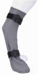 TRIXIE Protective Sock, Silicone - Védő zokni (szürke, szilikon) kutyák részére (L) 10cm/40cm (028-19433)