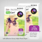 ProCart Hartie FOTO Glossy autoadeziva A4 135/80 g (SAH135A4)