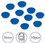  Mágnes 38mm, erősség: 2500 g. HMS36 03 Franken 10 db/csomag, kék (HMS36 03)