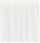 vidaXL Csipkés Függöny függönyökkel Fehér 80 x 150 cm Poliészter 4107865 (4107865)