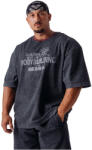 Nebbia x Olympia Heavyweight Cotton T-Shirt férfi funkcionális póló XL / fekete