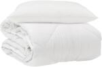 vidaXL Évszakokon Át Duvet párnával 2 db Fehér Mikroszál 3376509 (3376509)