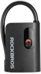 ROCKBROS L1 Mini elektromos kerékpárpumpa, 70 PSI, 20 cm tömlőhossz, USB-C töltés, Fekete (1034212Przem)