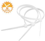 Lechpol Set Coliere Lechpol 59120B | 2.5x200mm, Albe, Rezistente UV, 100 Buc (59120B)