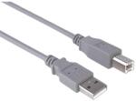 PremiumCord Cablu USB 2.0 A - B, M/M, 1 m, gri (KU2AB1)