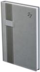 TopTimer Határidőnapló TOPTIMER Vario V012 B/6 heti fehér lapos szürke-sötétszürke 2027 T012V-005 (T012V-005)