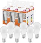 OSRAM LED Star Classic A75 LED Lampă pentru soclu E27, formă de bec, FR, 1055 Lumen, alb natural (6500K), înlocuire pentru becurile tradiționale de 75W, nedimabil, pachet de 6 bucăți - 4099854023194