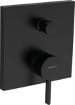 Hansgrohe Finoris falsík alatti egykaros kádcsaptelep iBox universalhoz matt fekete (HG-76415670)