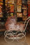 Konges Sløjd gyerek babakocsi SPARKLY MINNIE DOLL PRAM - rózsaszín Univerzális méret
