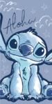 Jerry Fabrics Fürdőtörölköző Disney Lilo and Stitch "Aloha" 70 x 140 cm Blue