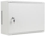 Lanberg WAF1-5203-04-00S 19" 4U+3U SZÉL: 540mm MÉLY: 200mm MAG: 400mm fémajtós szürke fali rack szekrény - 3bnetwork