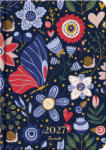 LIZZY CARD Bertelli medium tervező, B/6, napi, 2027, Nordic summer - Rush (LIZ-7540213001)