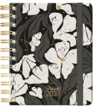 LIZZY CARD Plan All midi tervező, B/6, heti, spirál, 2027, Art garden - Feat (LIZ-7540222005)
