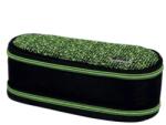 Spirit Spirit: My Bag negru și verde penar oval două compartimente (407961) Penar