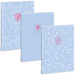 Ars Una Ars Una: Soft Touch Skyblue Spring extra legat caiet A/4 (53112446)