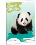 Ars Una Ars Una: Animale drăguțe - Caiet cu foi albe Panda A/5 (53614308)