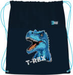 UNIPAP St. Right Sac de sport albastru cu T-Rex, 34x43 cm (685491)
