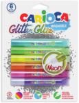 CARIOCA Set de decorație cu sclipici Neon - 6 bucăți (42111)