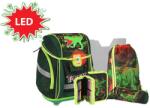 Spirit Spirit: T-Rex, 3D model LED rucsac, ghiozdan set 5 bucăți (408591) Penar