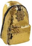 Spirit Spirit: Hashtag Gold glitter ghiozdan, rucsac 41x32x21cm (407276)