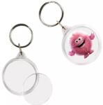 Playbox PlayBox: Suport de chei rotund transparent cu diametru de 5cm 1buc (2472323) Figurina